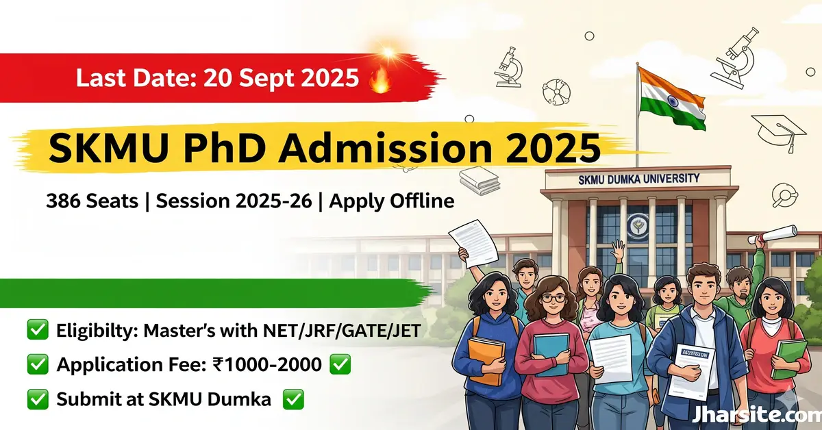 SKMU PhD Admission 2025