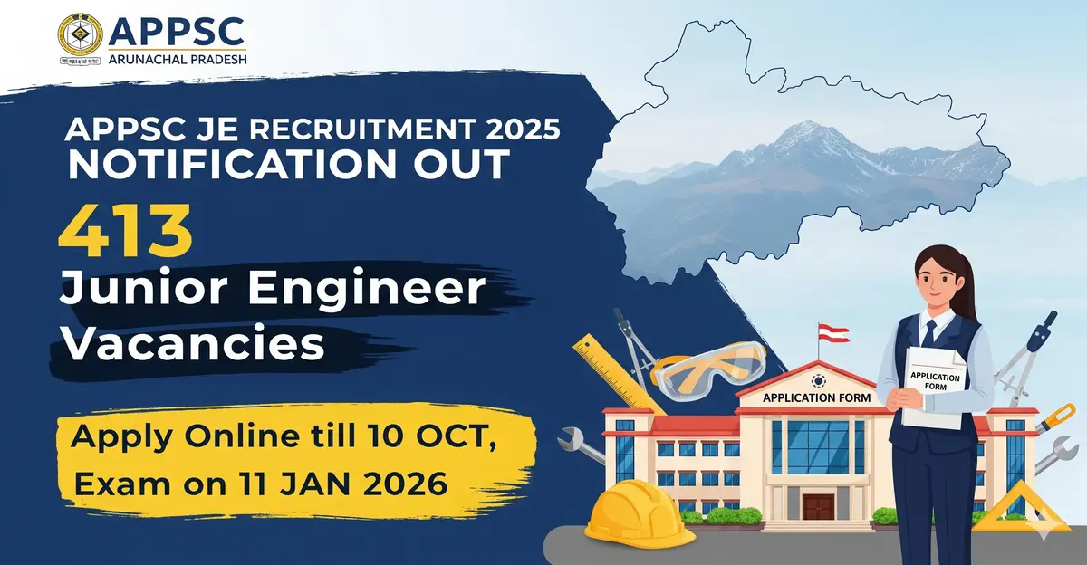 APPSC JE Recruitment 2025