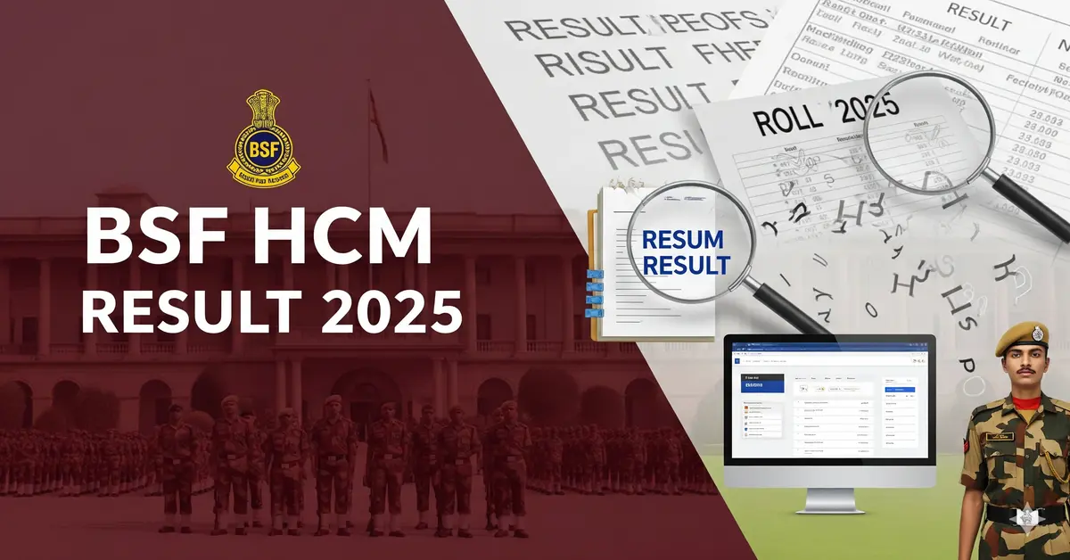BSF HCM Result 2025