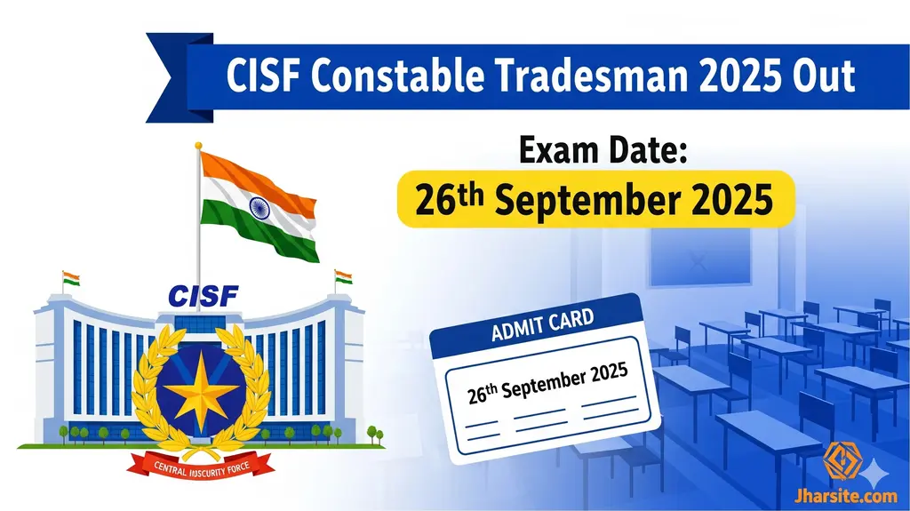 CISF Constable Tradesman Admit Card 2025