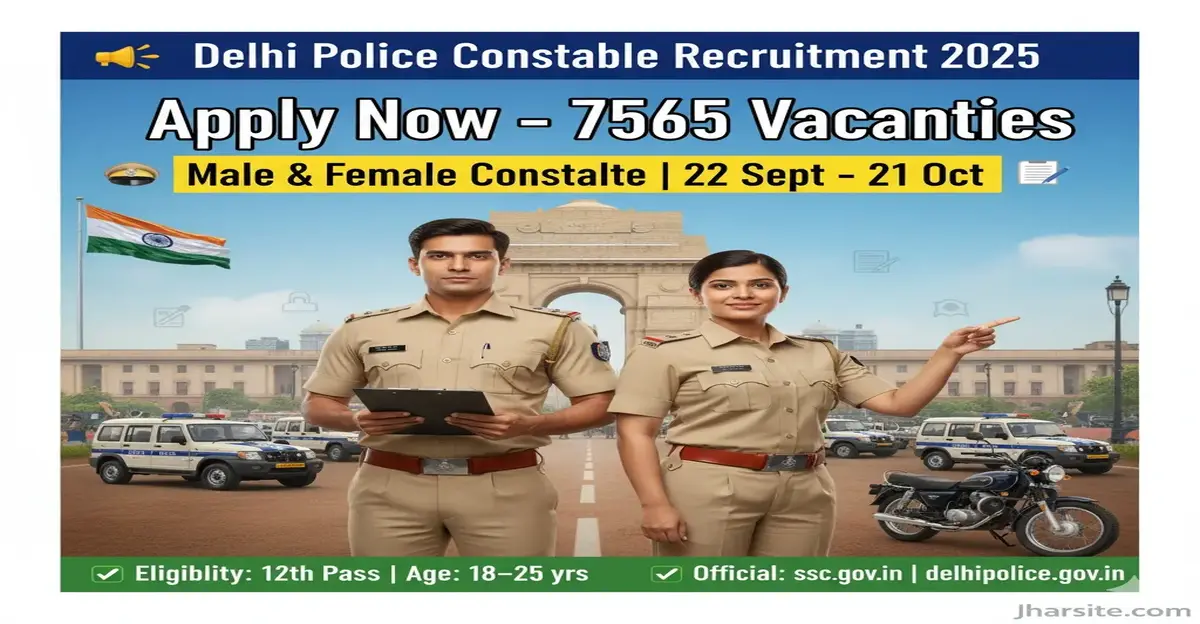 Delhi Police Constable Recruitment 2025