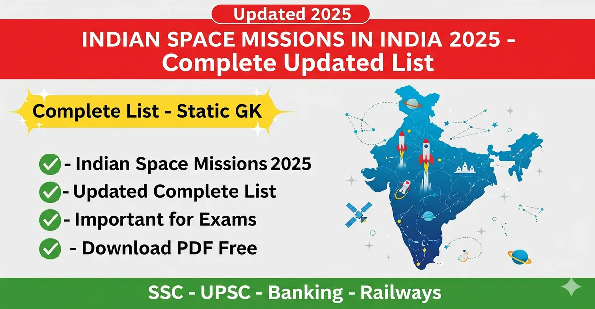 Indian Space Missions in India 2025