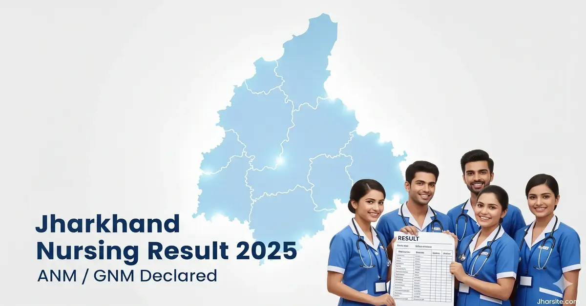 Jharkhand Nursing Result 2025