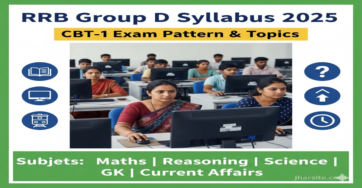 RRB Group D Syllabus 2025