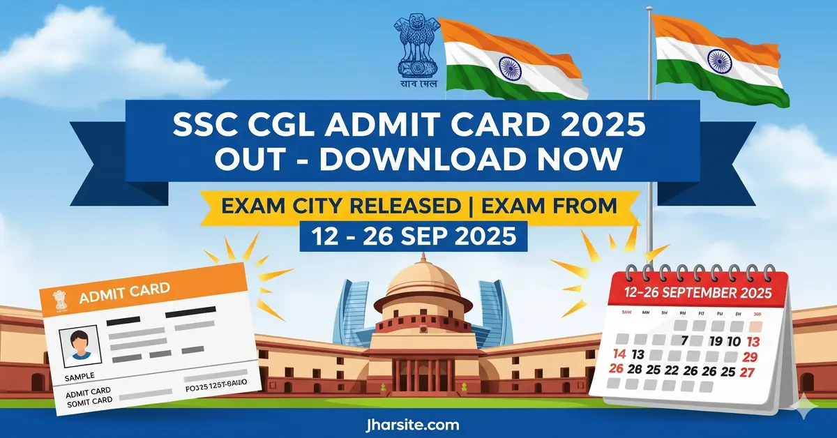 SSC CGL Admit Card 2025