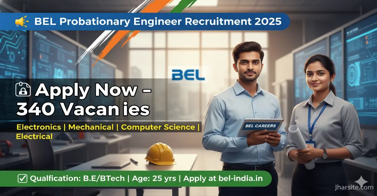 BEL Probationary Engineer Recruitment 2025