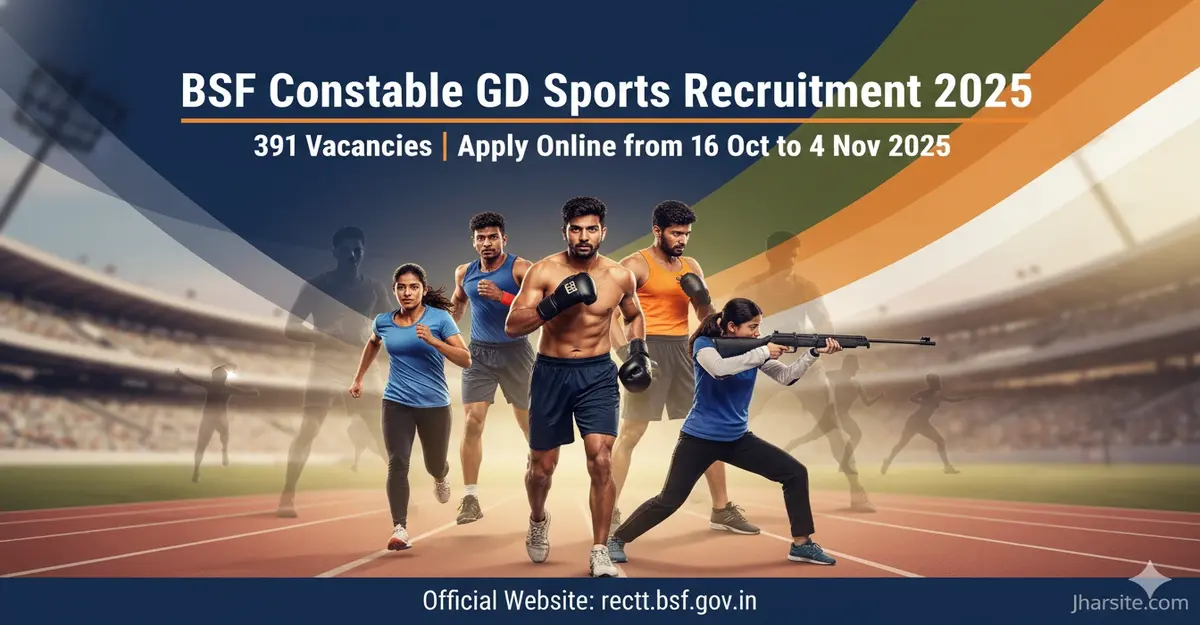 BSF Constable GD Sports Recruitment 2025