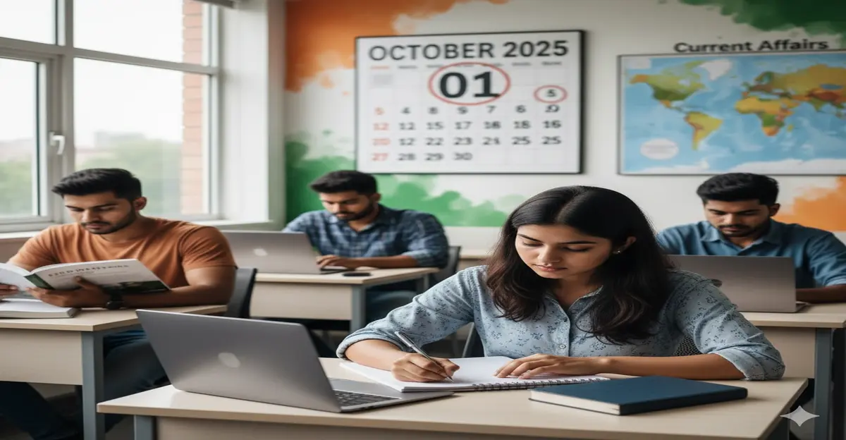 Daily GK and Current Affairs Quiz 01 October 2025