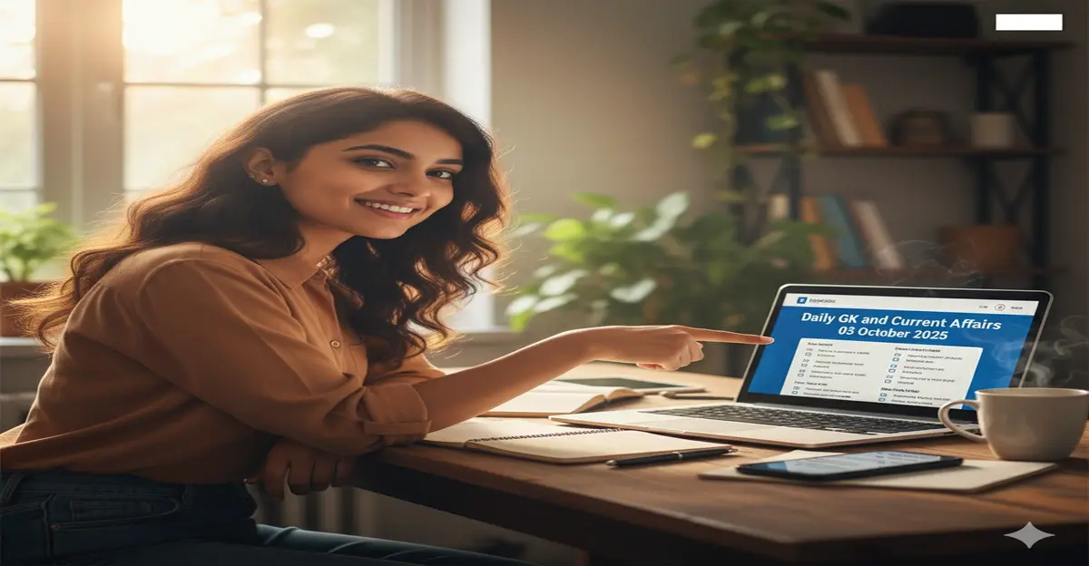 Daily GK and Current Affairs Quiz 03 October 2025