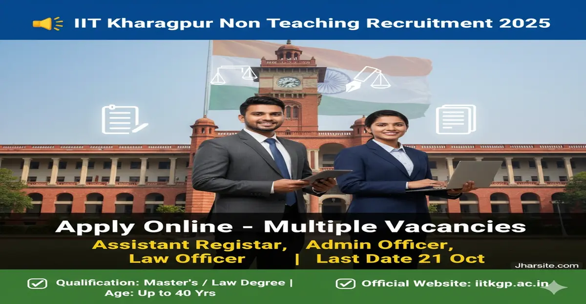 IIT Kharagpur Non Teaching Recruitment 2025