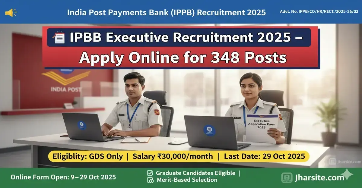 IPPB Executive Recruitment 2025
