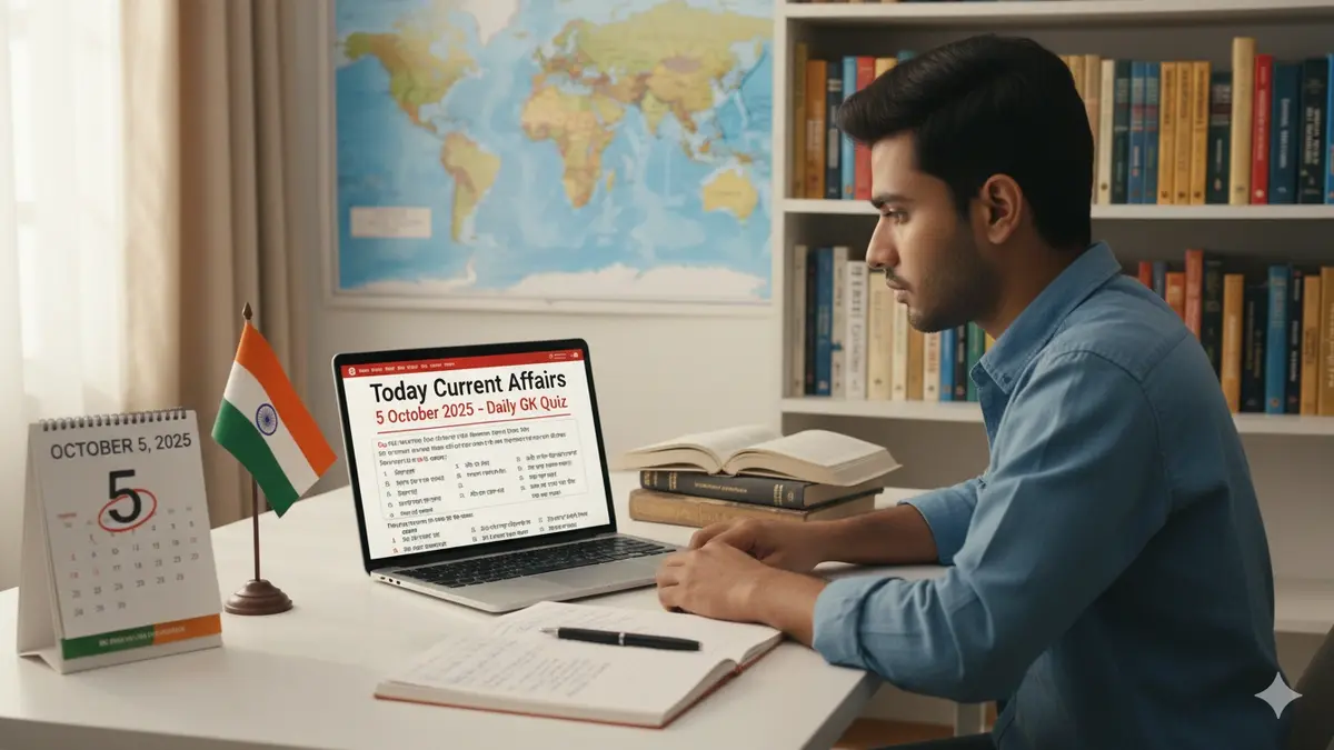 Today Current Affairs 5 October 2025