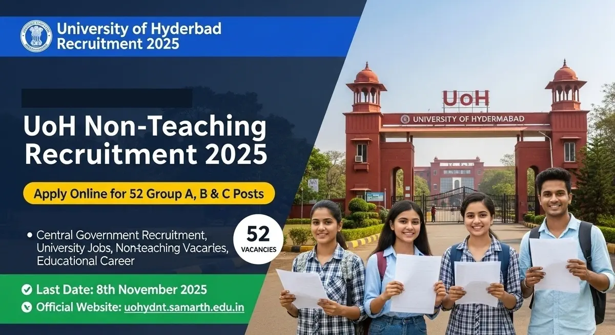 UoH Non-Teaching Recruitment 2025