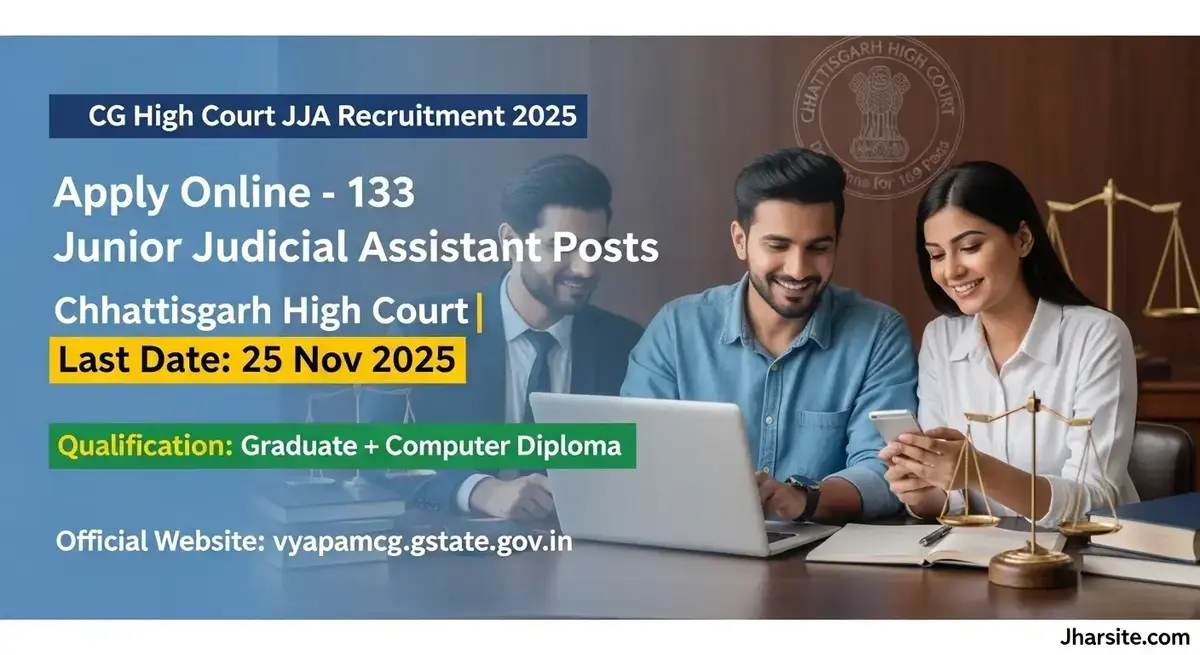 CG High Court JJA Recruitment 2025