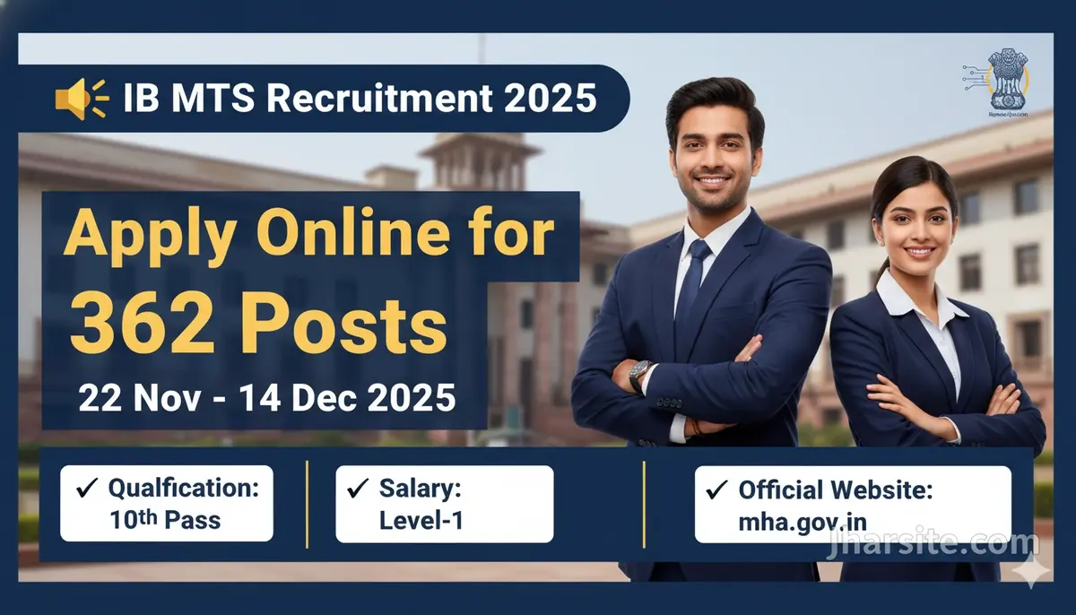 IB MTS Recruitment 2025