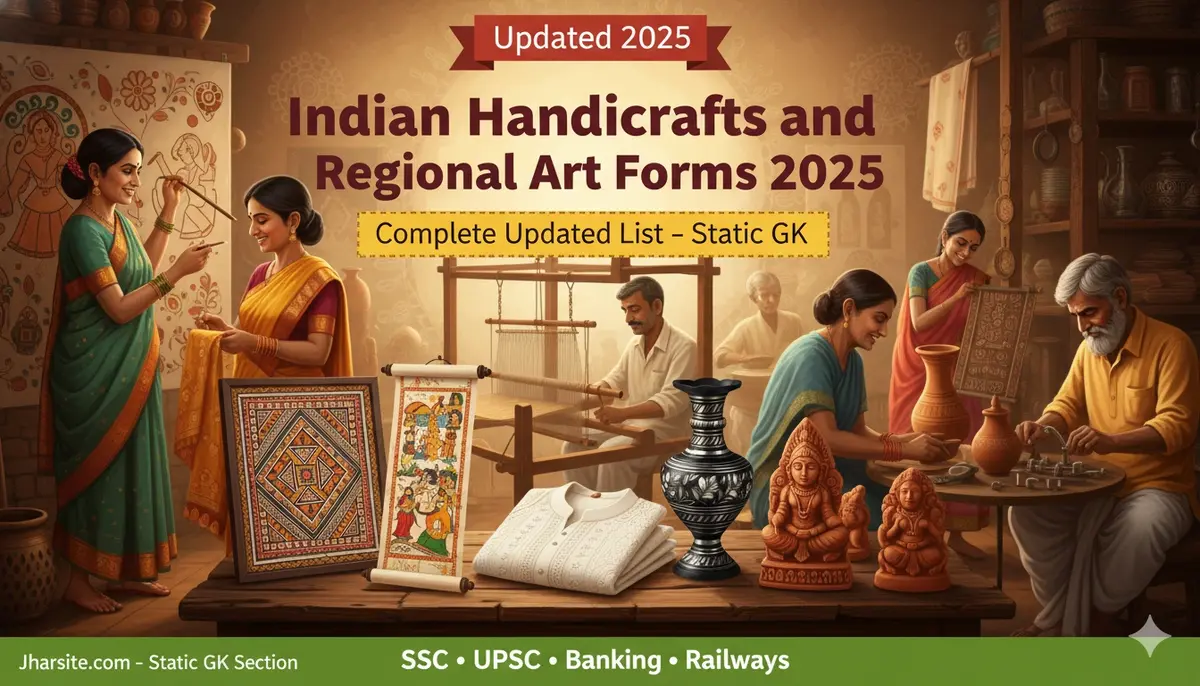 Indian Handicrafts and Regional Art Forms 2025
