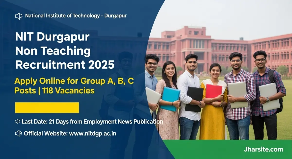NIT Durgapur Non Teaching Recruitment 2025