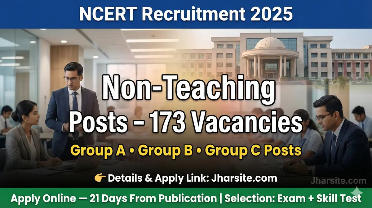NCERT Non Teaching Recruitment 2025