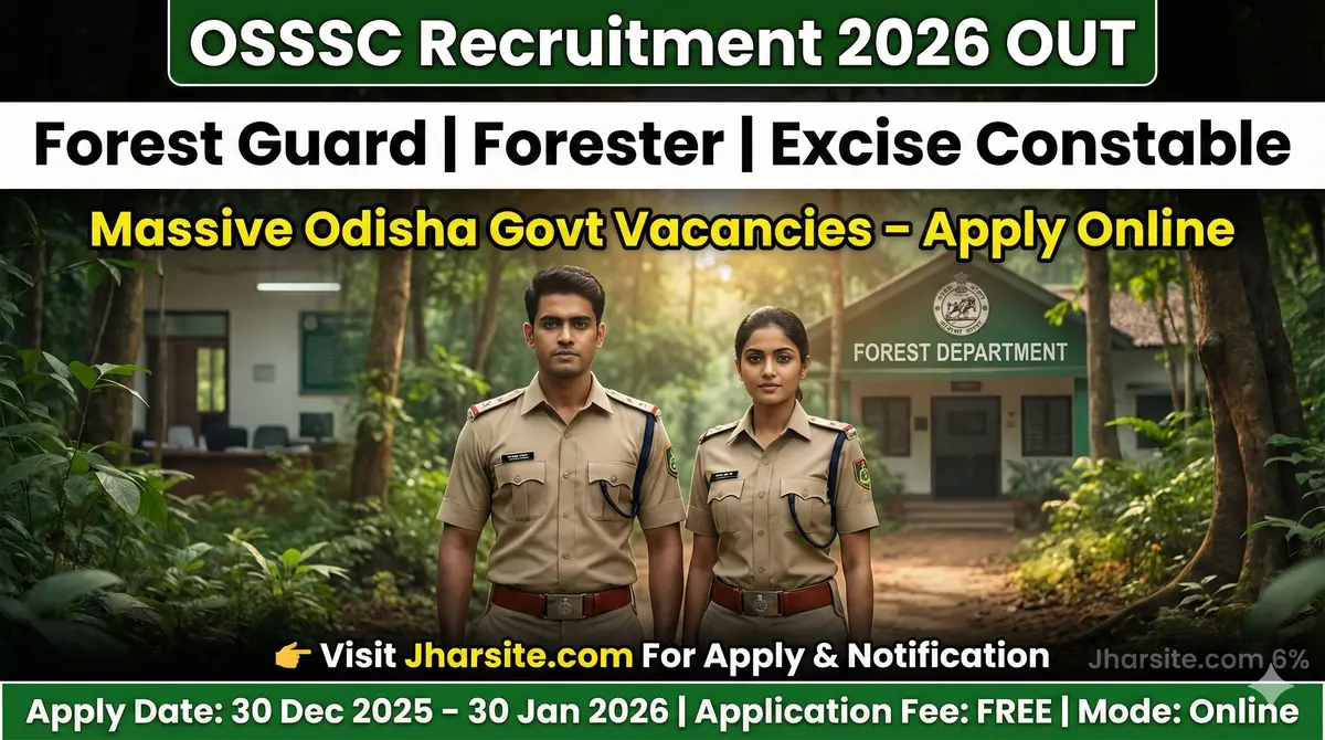 OSSSC Forest Guard Recruitment 2026