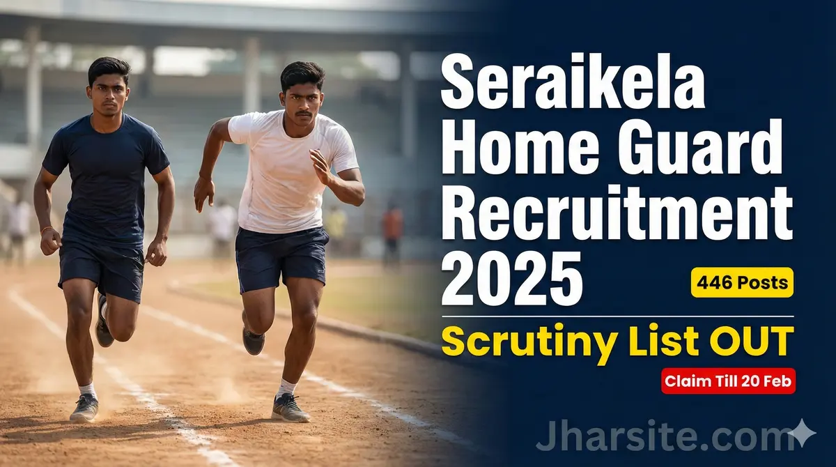 Seraikela Home Guard Recruitment 2025