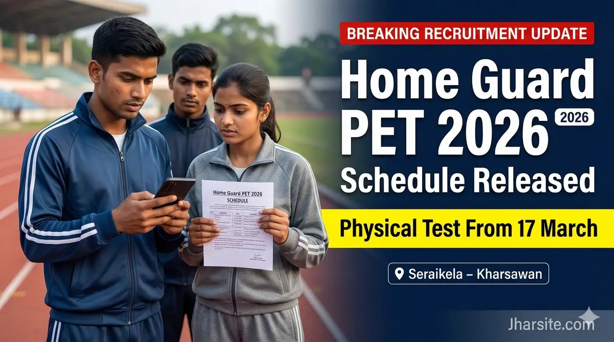 Seraikela Home Guard Recruitment 2025