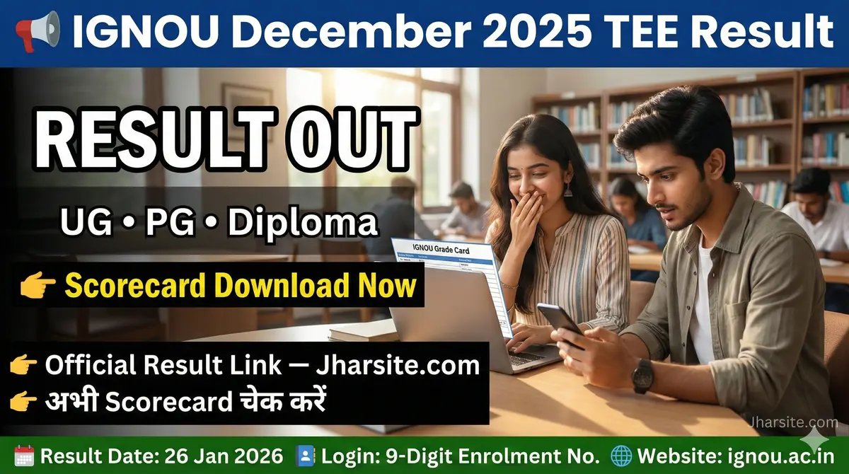 IGNOU December 2025 TEE Result