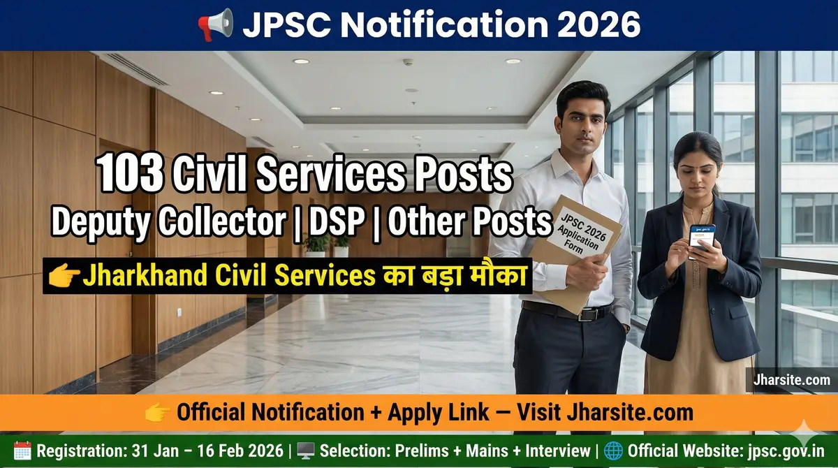 JPSC Notification 2026