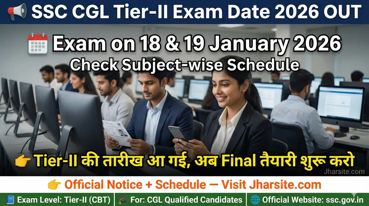 SSC CGL Tier II Exam Date 2026