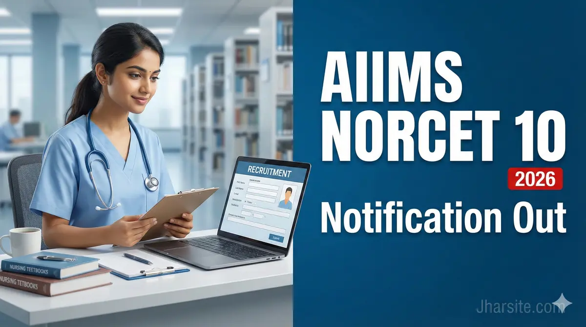 AIIMS NORCET 10 Notification 2026