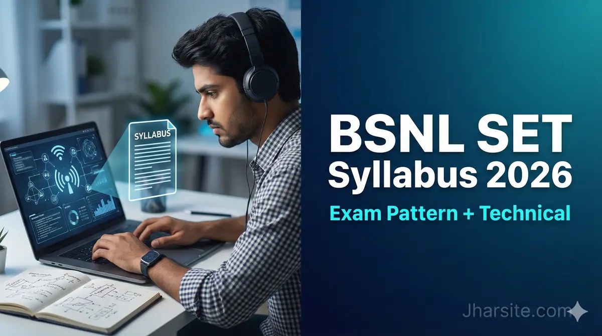 BSNL Senior Executive Trainee Syllabus 2026