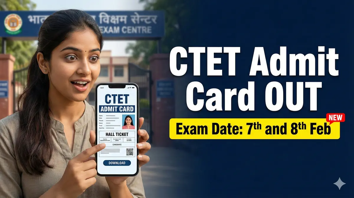 CTET Admit Card 2026