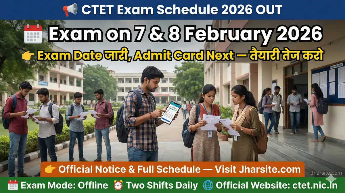 CTET Exam Schedule 2026