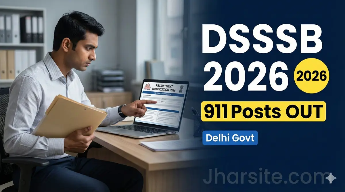 DSSSB Legal Assistant Recruitment 2026