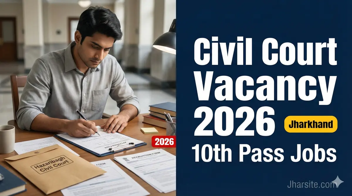 Hazaribagh Civil Court Recruitment 2026