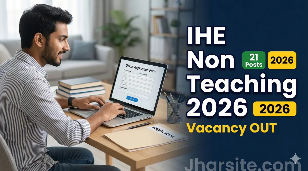 IHE Non Teaching Vacancy 2026