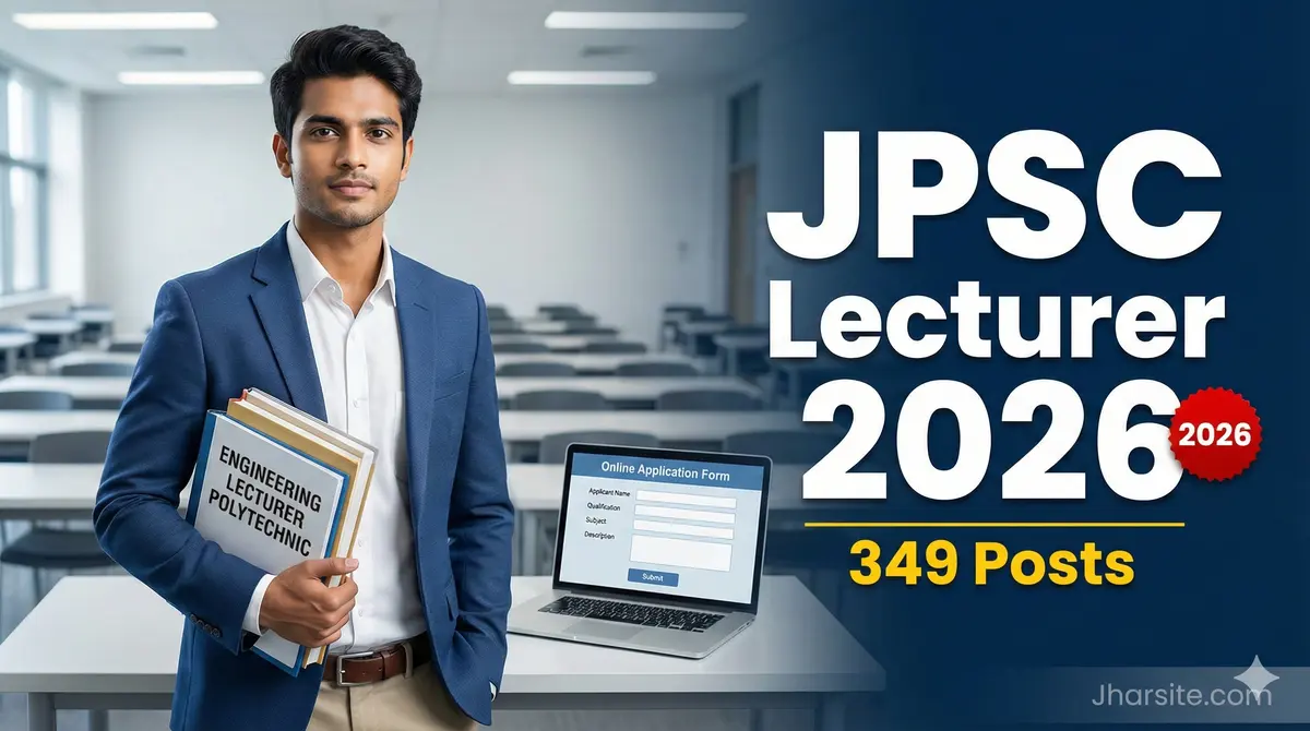 JPSC Lecturer Vacancy 2026