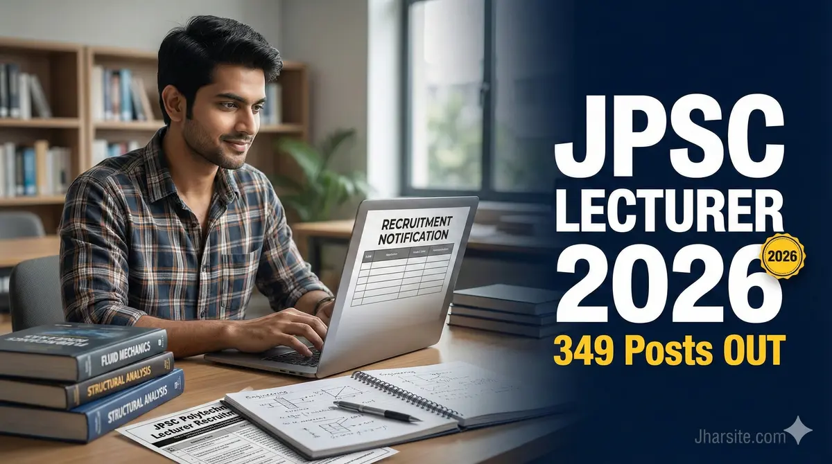 JPSC Polytechnic Lecturer Recruitment 2026