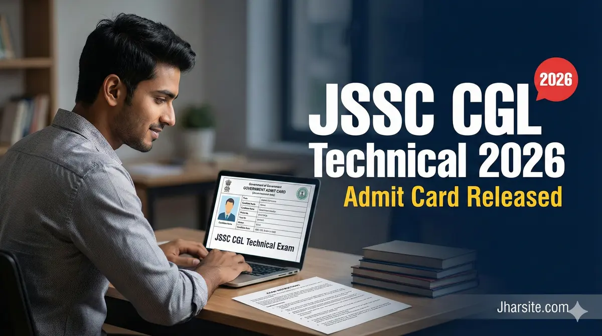 JSSC CGL Technical Admit Card 2026