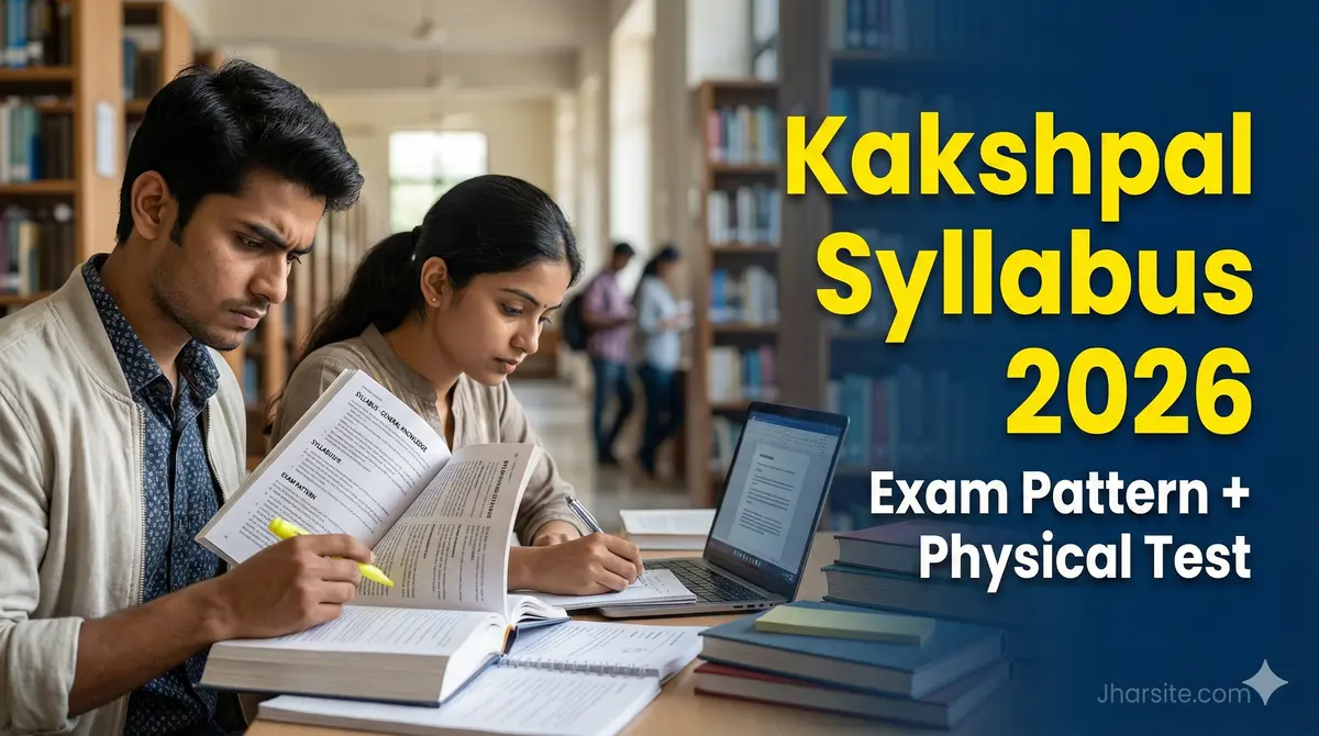 Jharkhand Kakshpal Syllabus in Hindi 2026