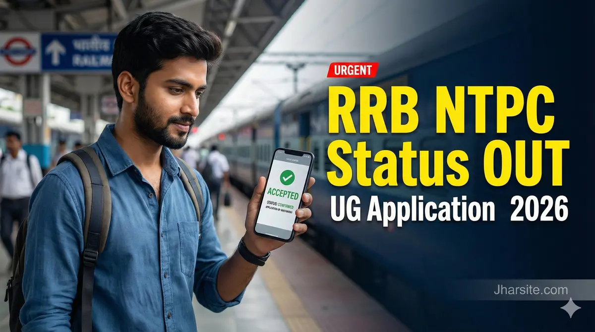 RRB NTPC Undergraduate Application Status 2026