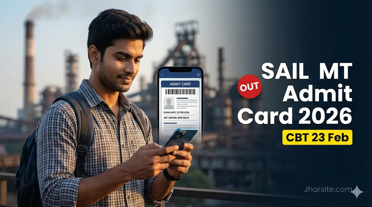 SAIL MT Admit Card 2026