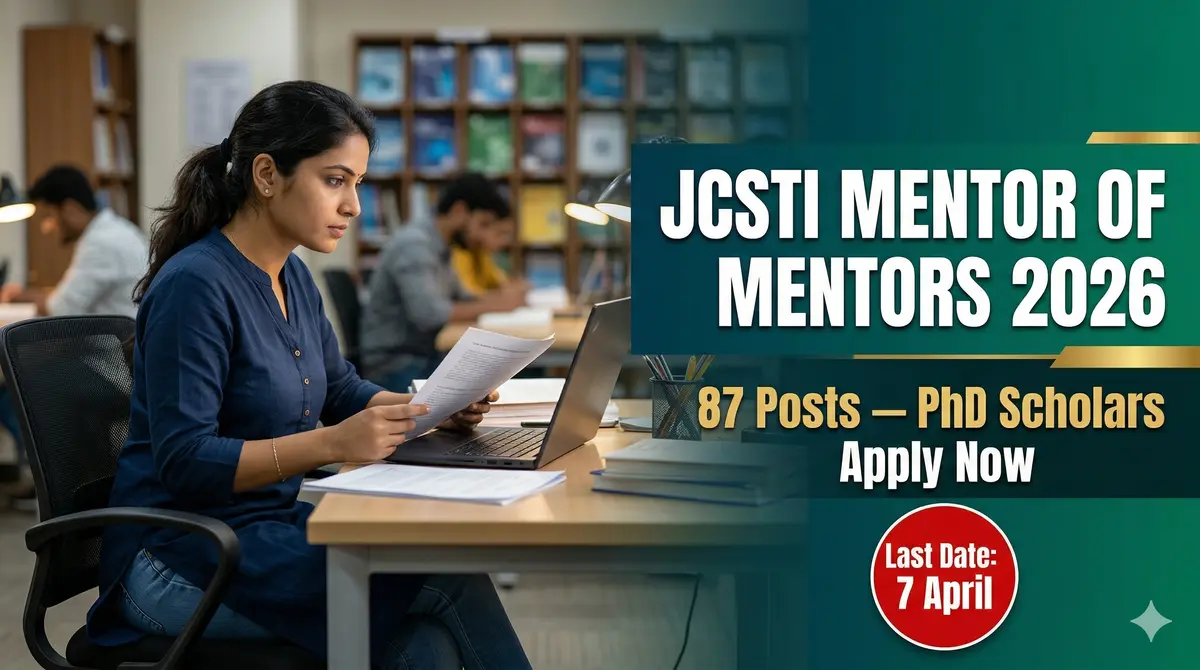 JCSTI Mentor of Mentors Recruitment 2026