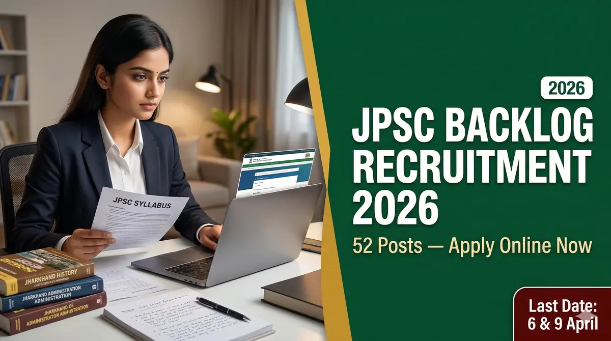 JPSC Combined Civil Services Backlog Recruitment 2026