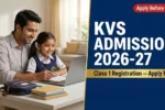 KVS Admission 2026-27