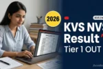 KVS NVS Result 2026