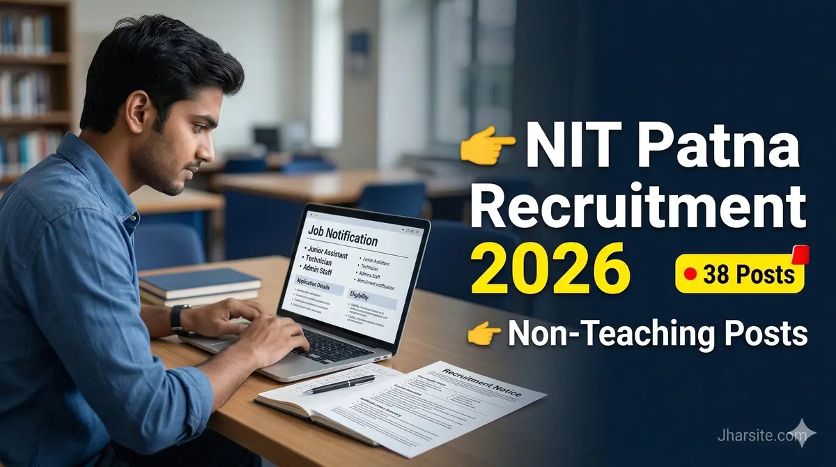 NIT Patna Non-Teaching Recruitment 2026