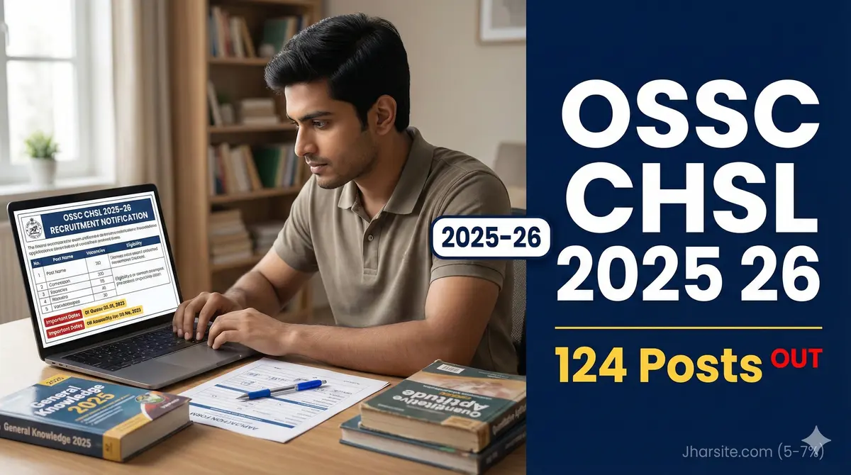 OSSC CHSL Notification 2025 26
