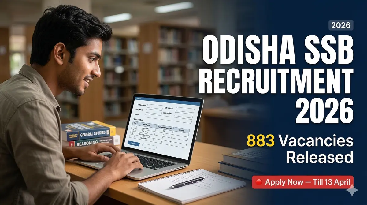 Odisha SSB Recruitment 2026