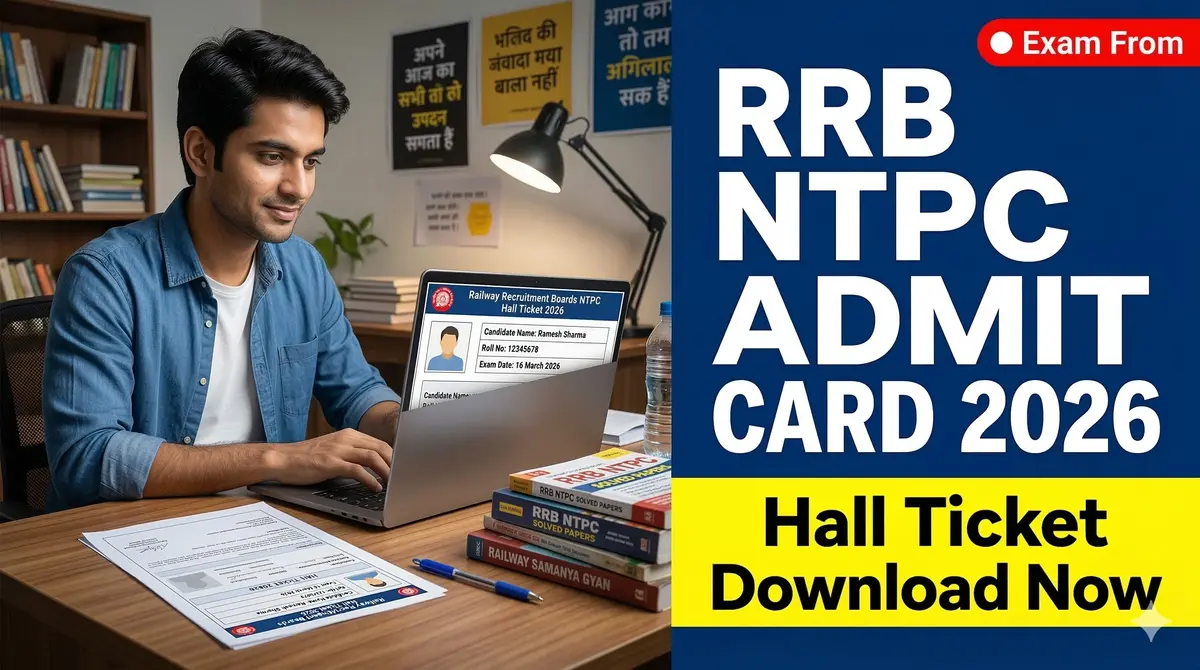 RRB NTPC Admit Card 2026