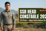 SSB Head Constable Recruitment 2026